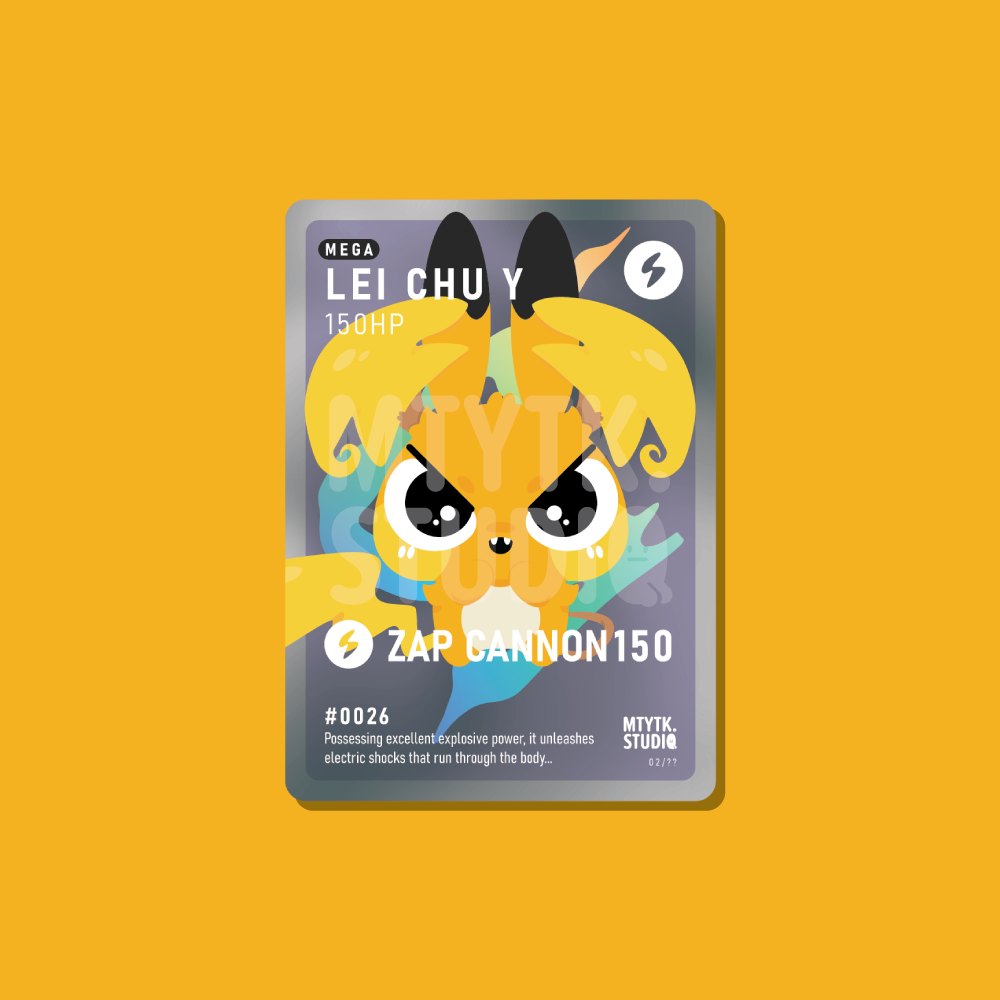 *PREORDER* Mantou Chibi Monster Card Print #0026 Y