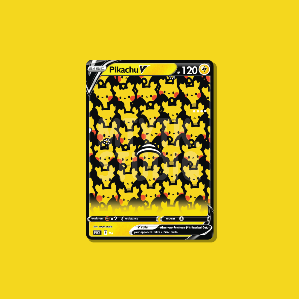 *PREORDER* Card Print Pika V