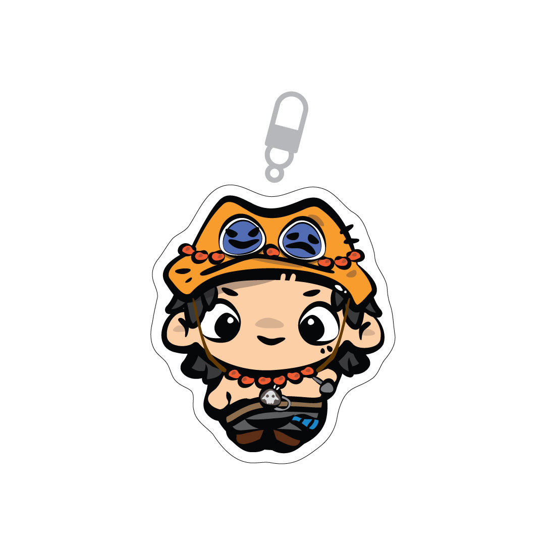 One Piece Acrylic Keychain