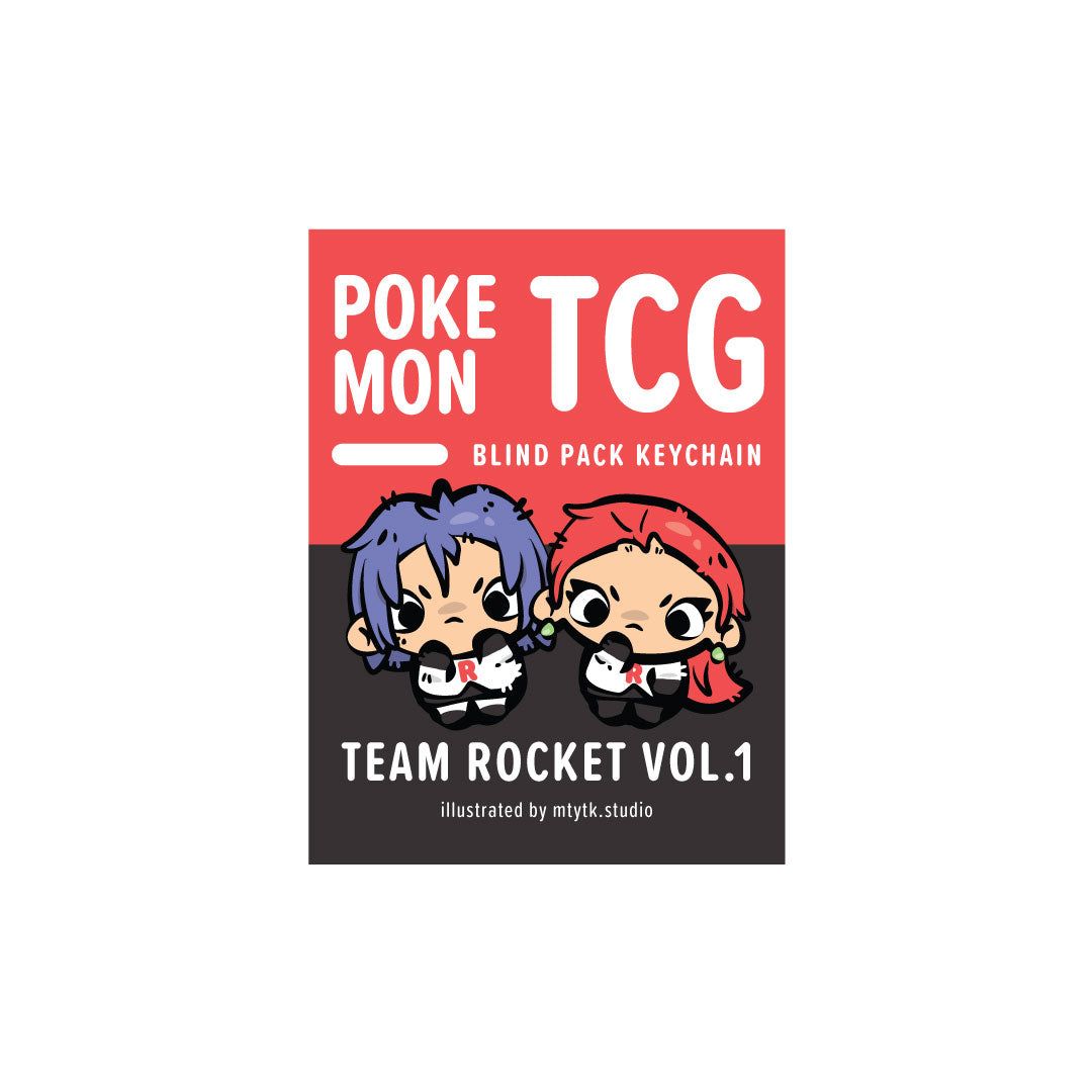 TCG Team Rocket Keychain Blind Pack