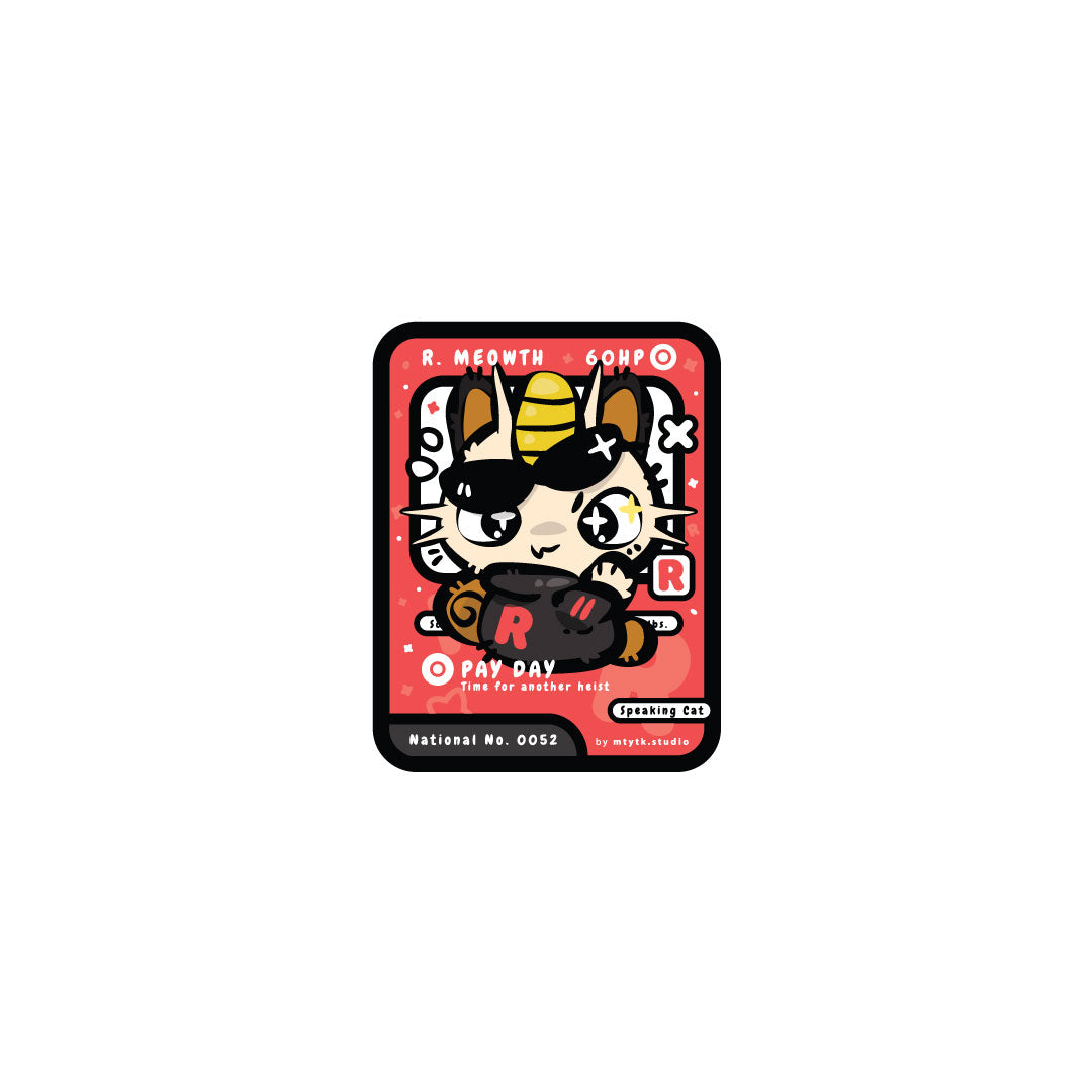 TCG Team Rocket Vol.1 Sticker