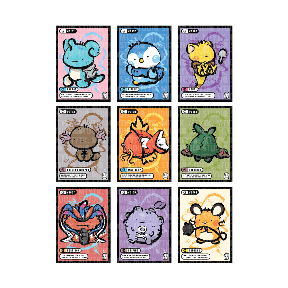 Chibi Monster Card Print Ditto Collection Vol.2 *PREORDER*