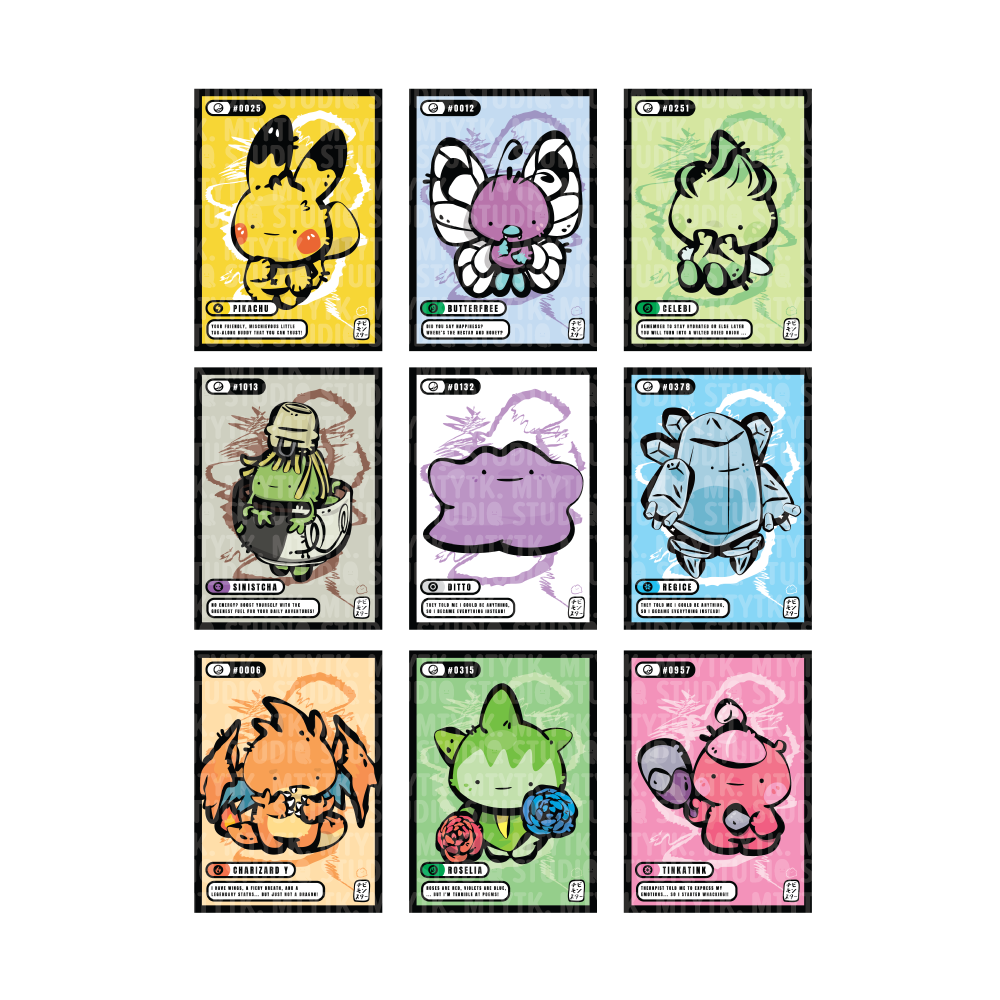 Chibi Monster Card Print Ditto Collection Vol.3 *PREORDER*