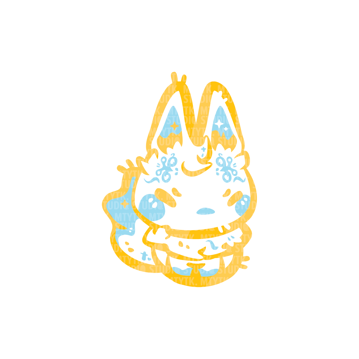 Inari Fox Enamel Pin
