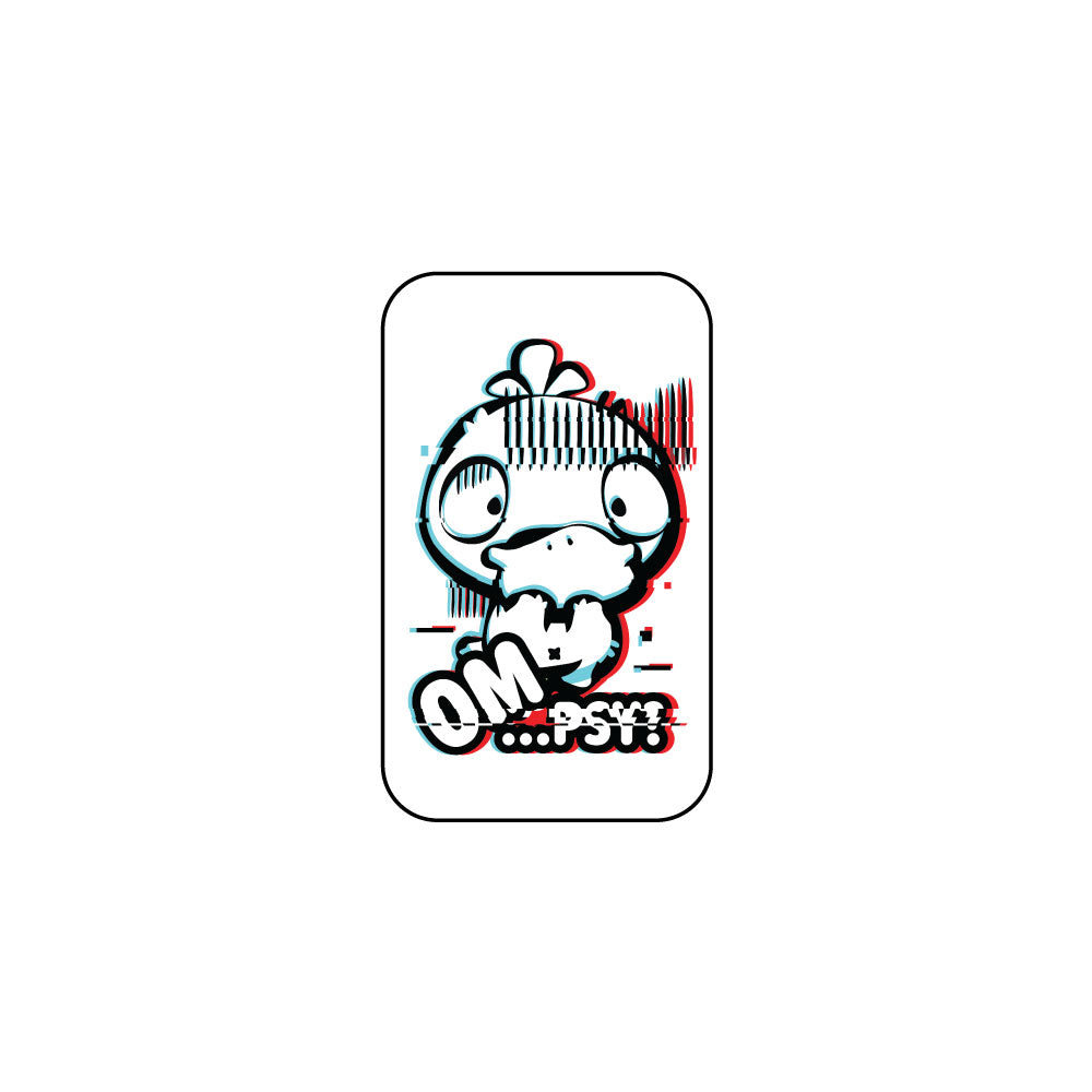Psyduck OMG Holo Sticker