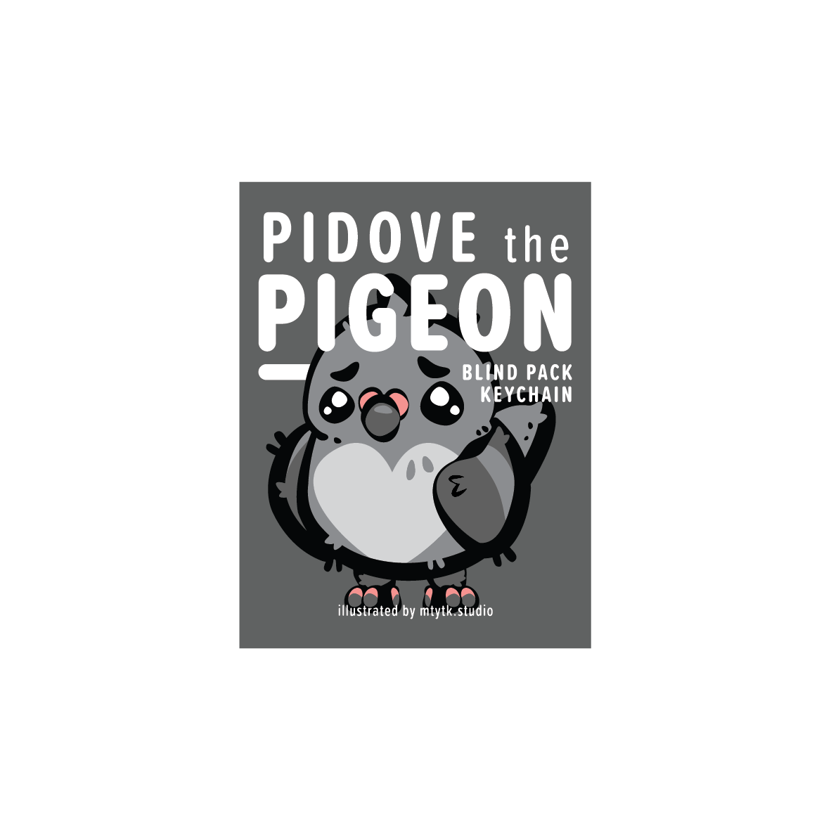 Pidove keychain Blind Pack