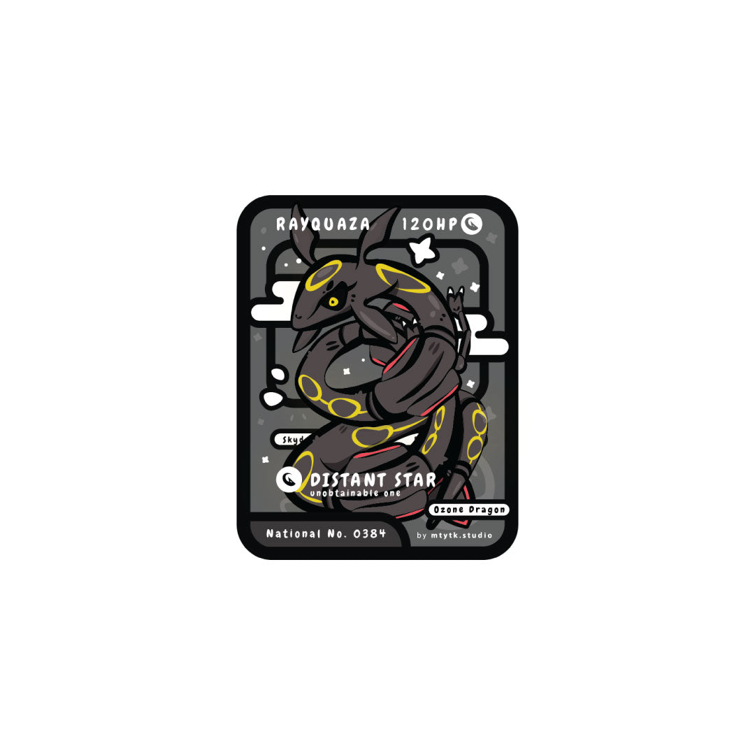 TCG *Shiny* Raquaza Sticker