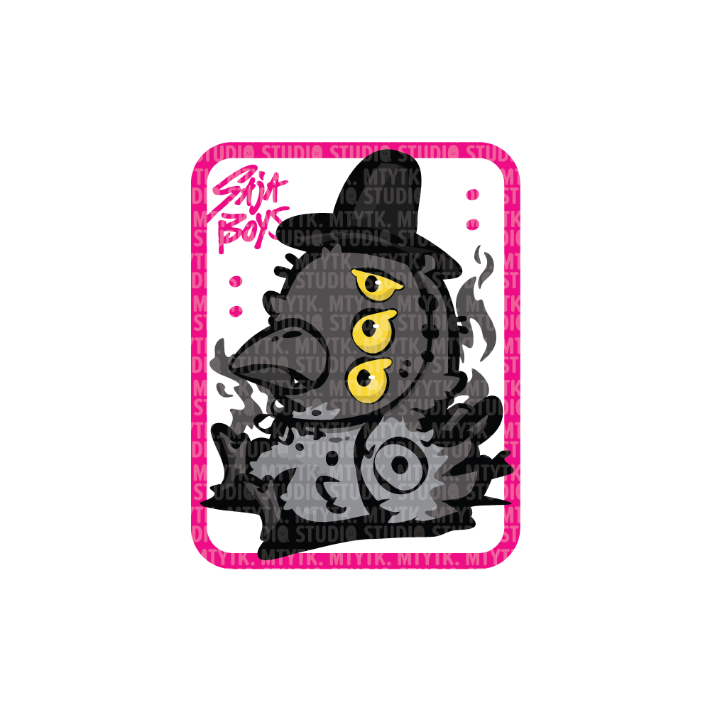 TCG SAJA Sticker *PREORDER*