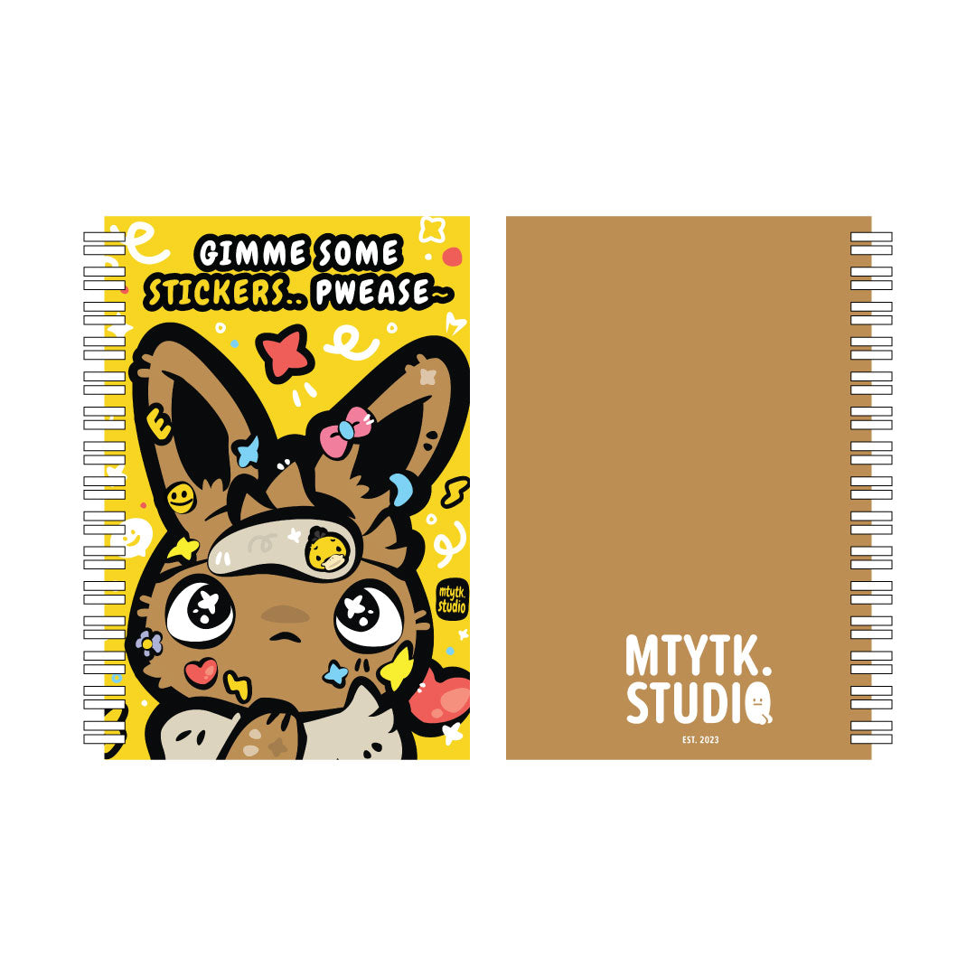 Eevee Gimme More Sticker A5 Sticker Book