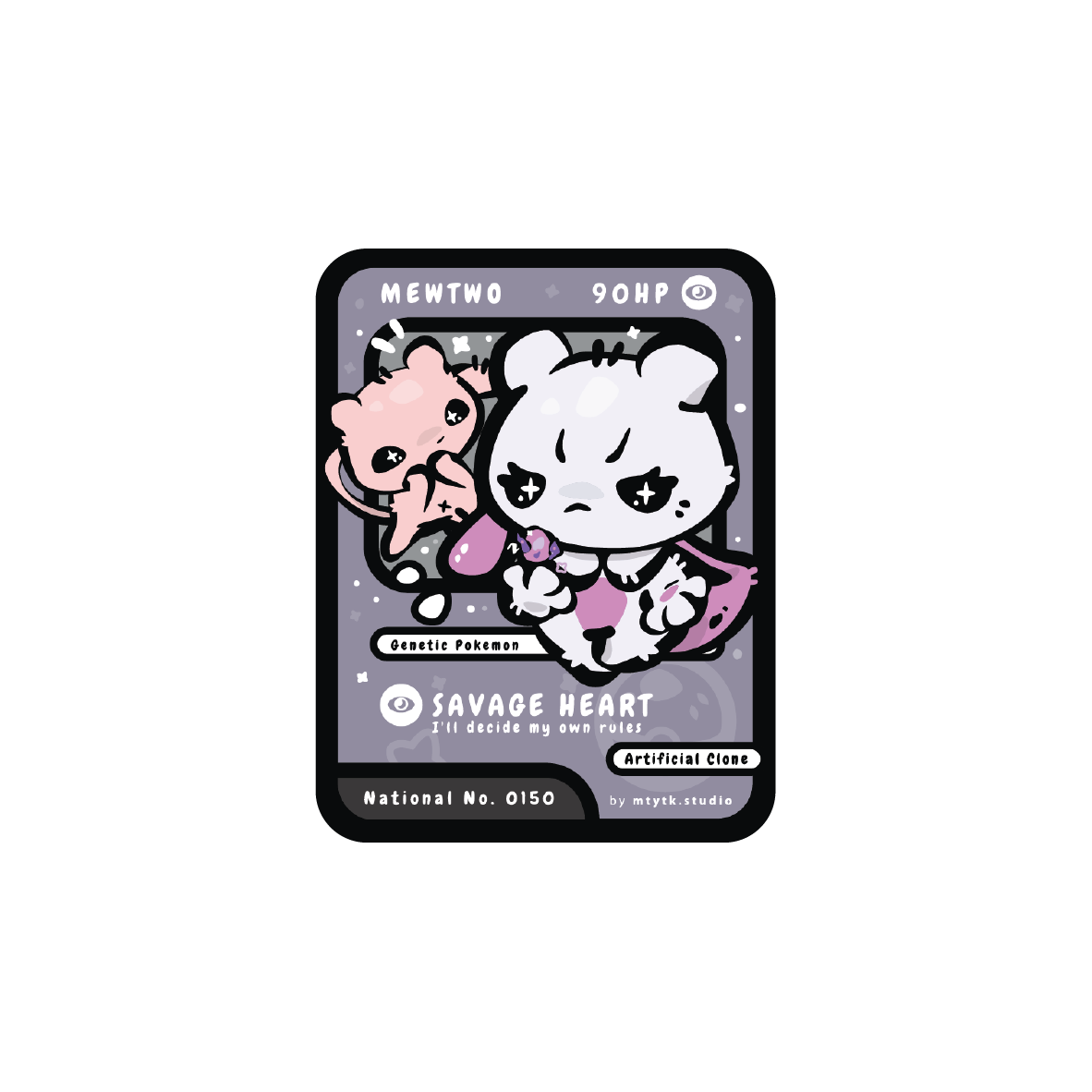 TCG Mewtwo Sticker