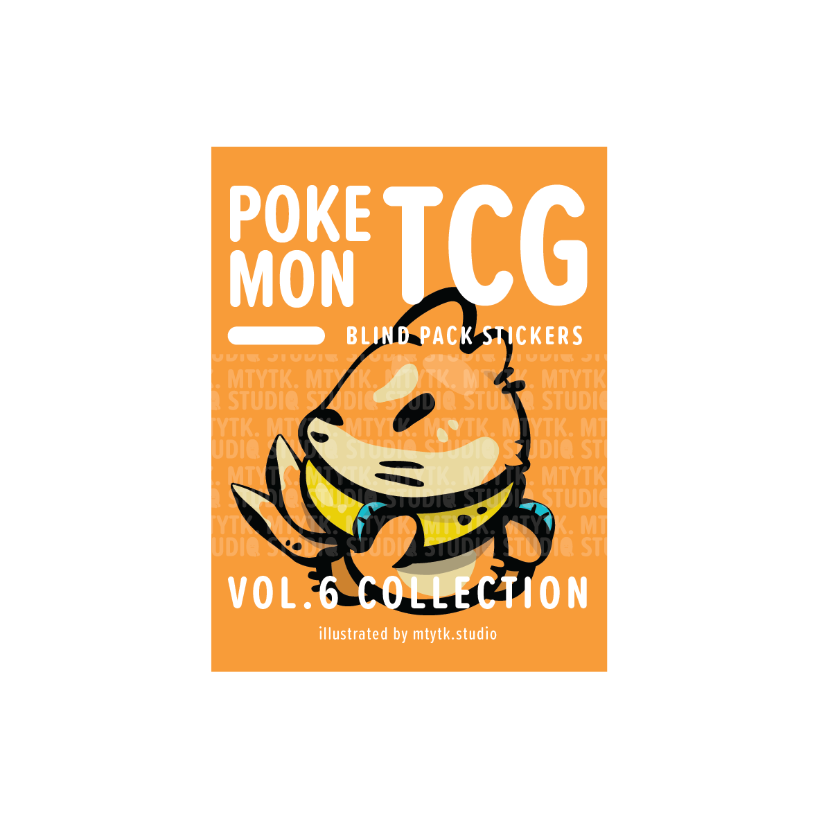 TCG Vol.6 Stickers Blind Pack