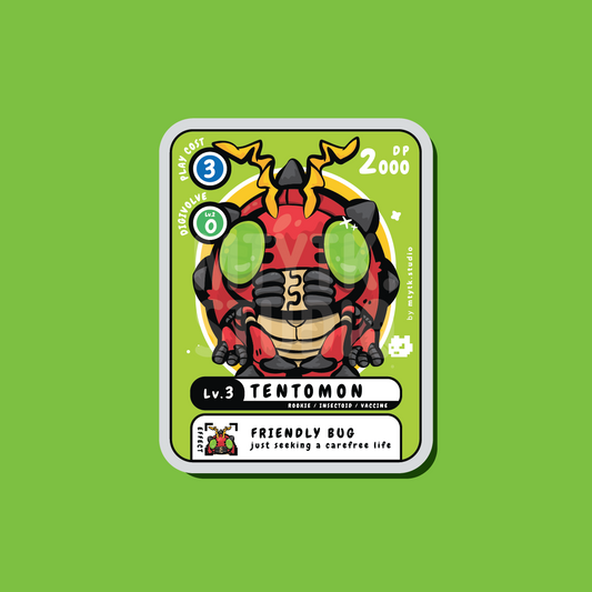 Tentomon Sticker
