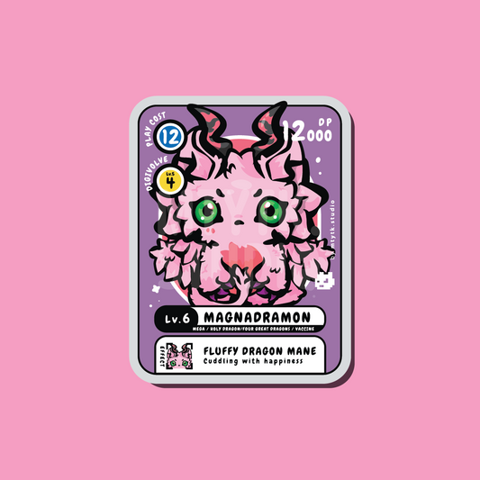 Megnadramon Sticker