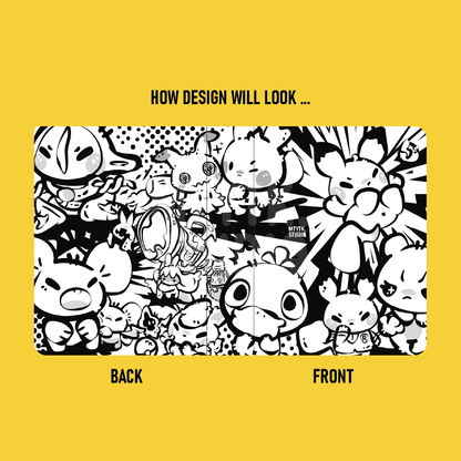 *PREORDER* Lineart B/W 4 Slot Pocket Card Binder