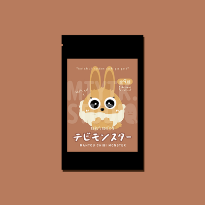Eebu's Edition Mantou Chibi Monster Booster Pack