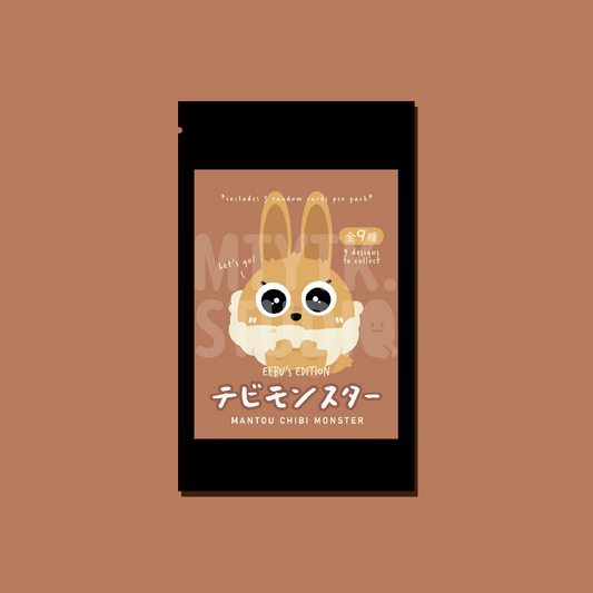 Eebu's Edition Mantou Chibi Monster Booster Pack