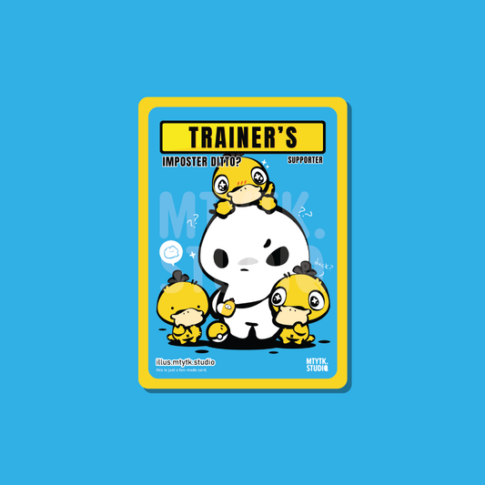 *PREORDER* Trainer's Edition Card Print Imposter Ditto?
