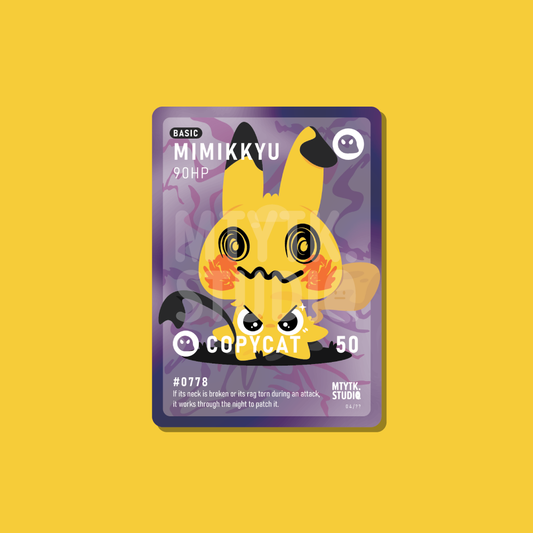 *PREORDER* Mantou Chibi Monster Card Print #0778