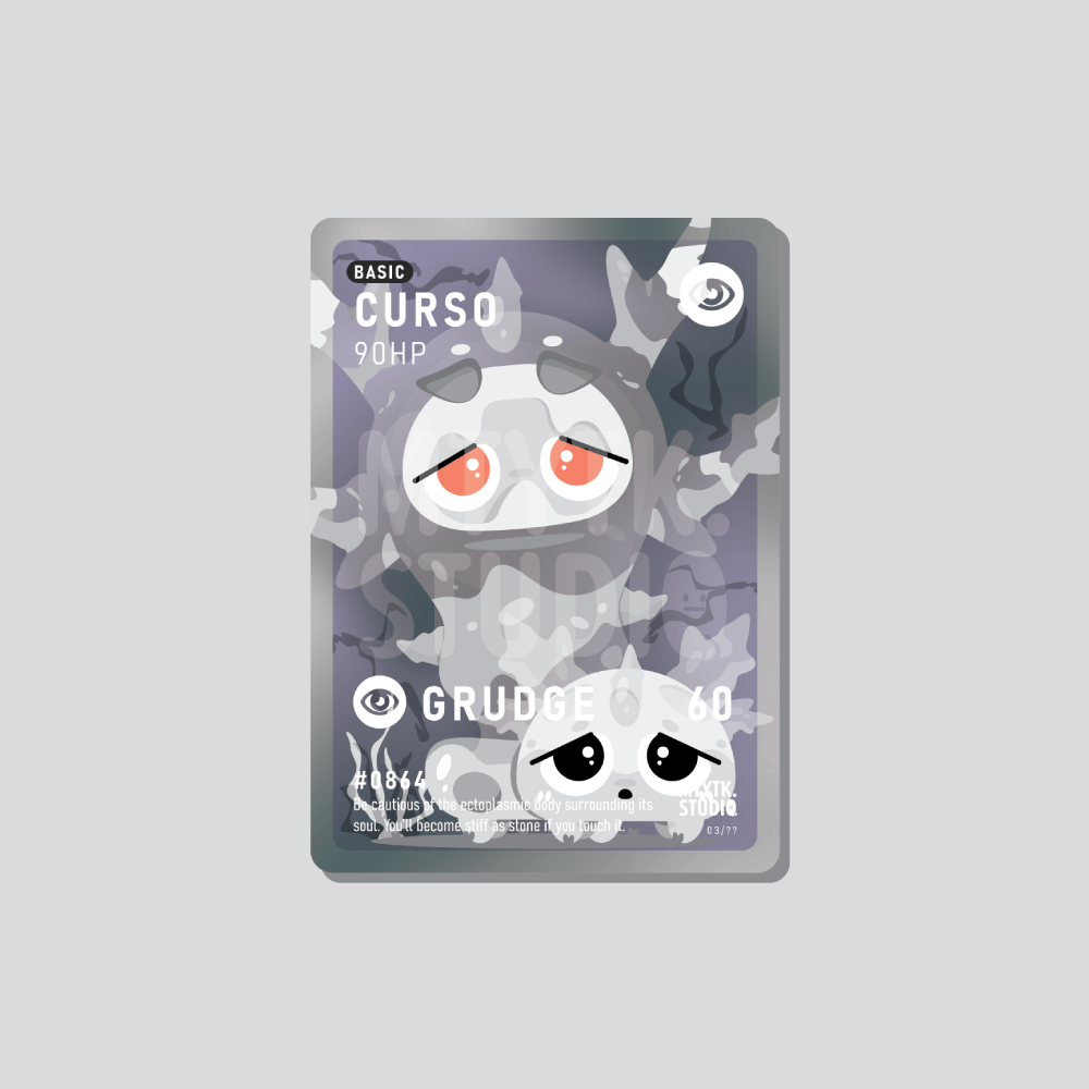 *PREORDER* Mantou Chibi Monster Card Print #0864