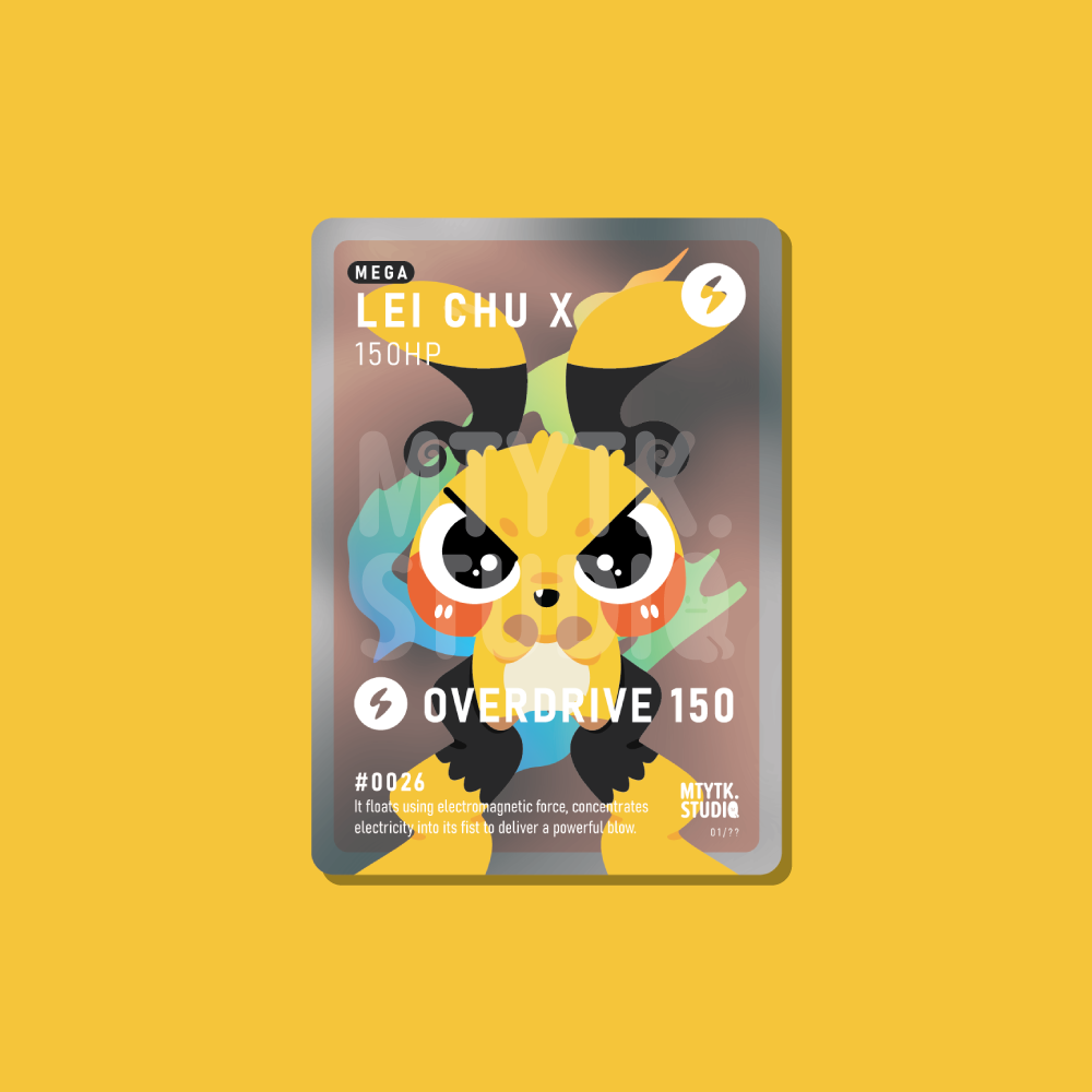 *PREORDER* Mantou Chibi Monster Card Print #0026 X