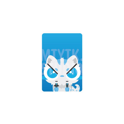 Mantou Chibi Monster Photo Card