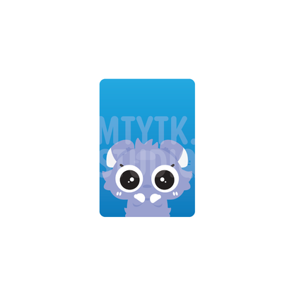 Mantou Chibi Monster Photo Card
