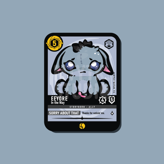 In the Way Sticker/Keychain