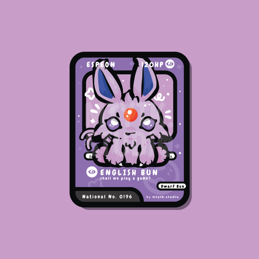 P0133 Bunnies Series Sticker
