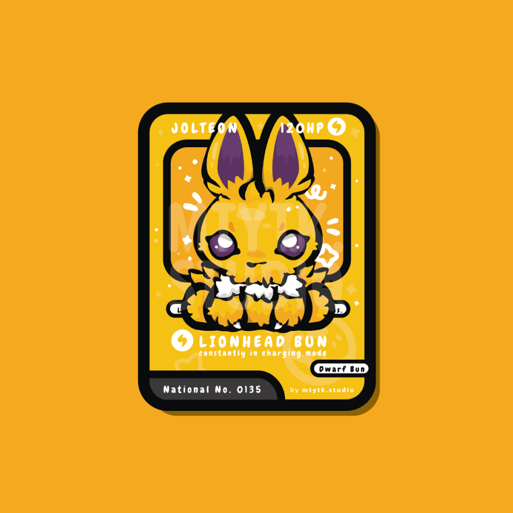 P0133 Bunnies Series Sticker