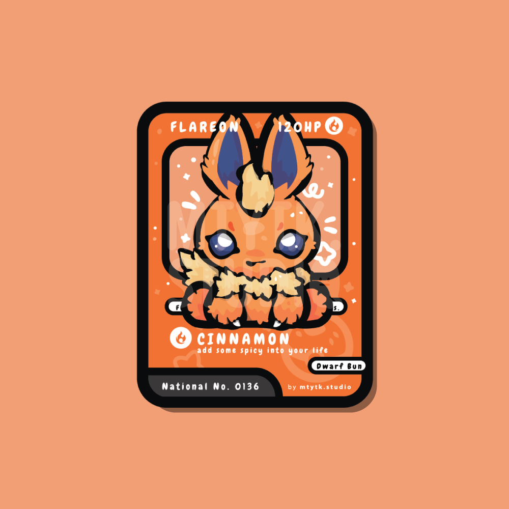P0133 Bunnies Series Sticker