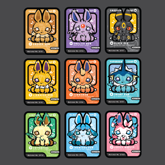 P0133 Bunnies Series Sticker