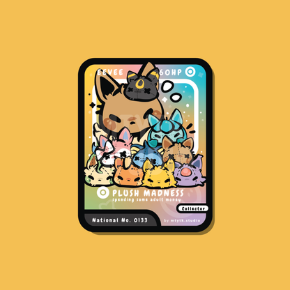 P0133 Plush Series Sticker