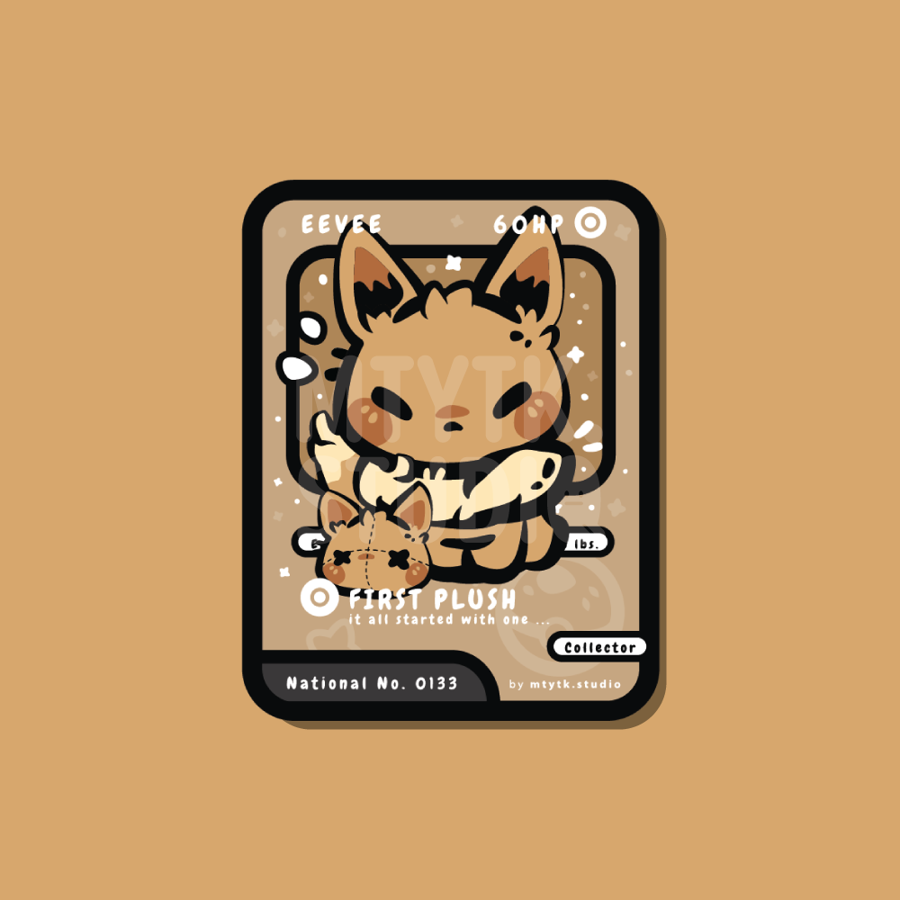 P0133 Plush Series Sticker