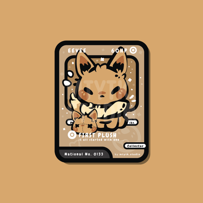 P0133 Plush Series Sticker