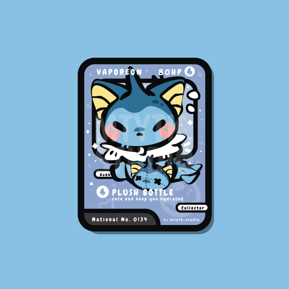 P0133 Plush Series Sticker