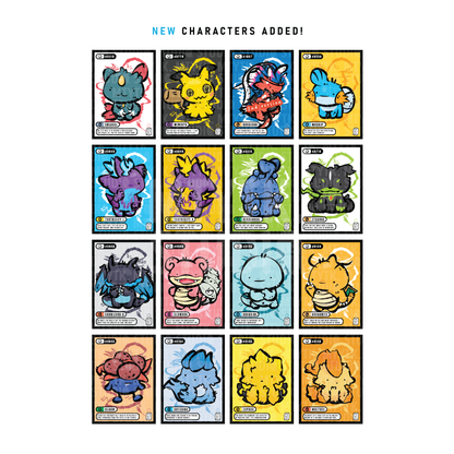 Chibi Monster Card Print Ditto Collection Booster Pack