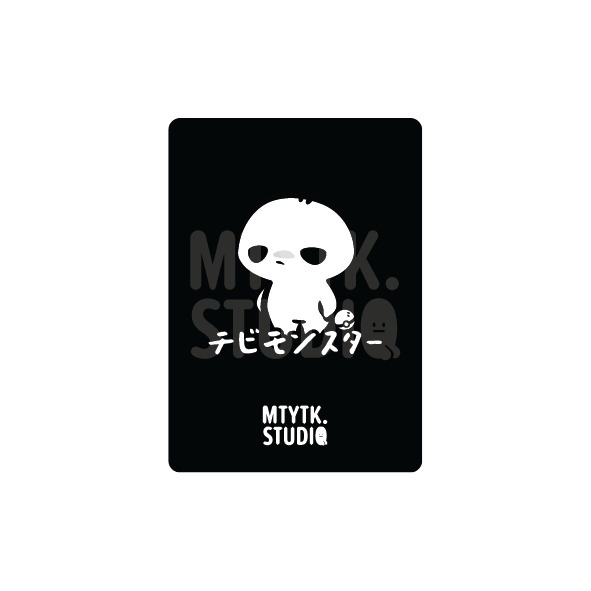 Chibi Monster Card Print #0133V