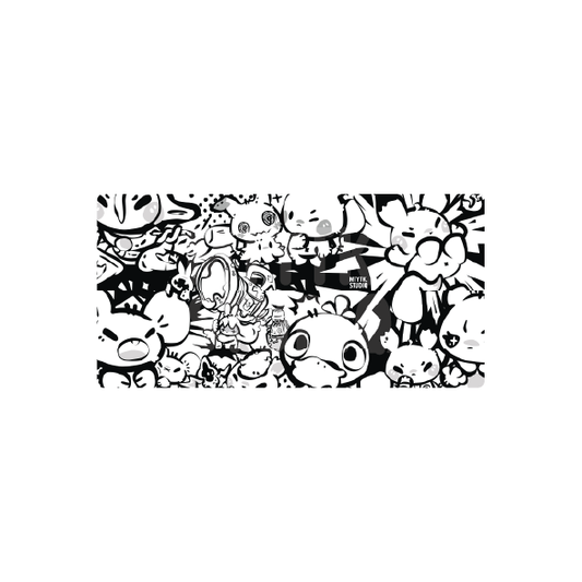 *PREORDER* Desk Mat Black White