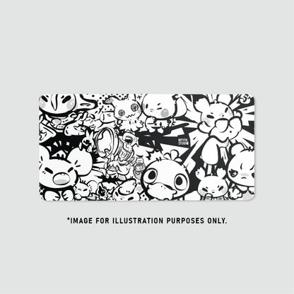 *PREORDER* Desk Mat Black White