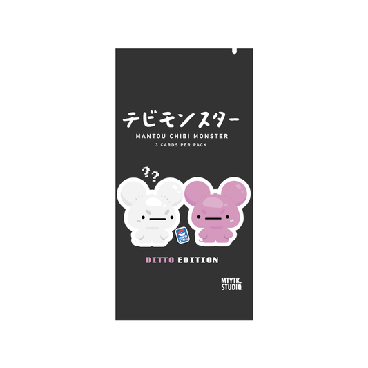 Mantou Chibi Monster Ditto Edition Booster Pack