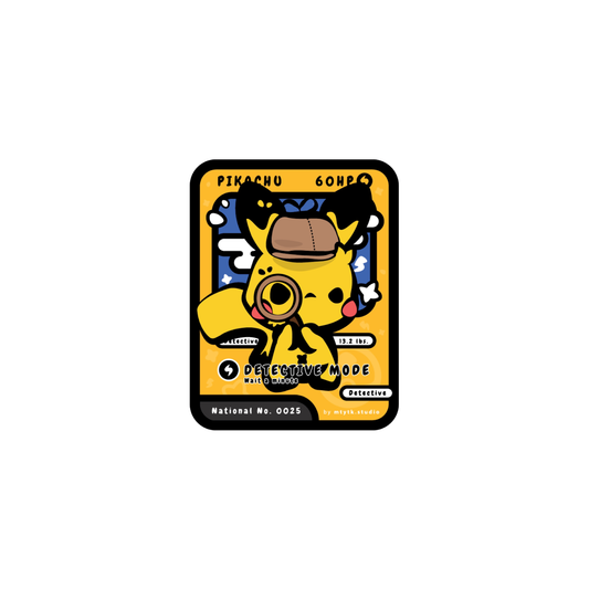 TCG Detective Chu Sticker