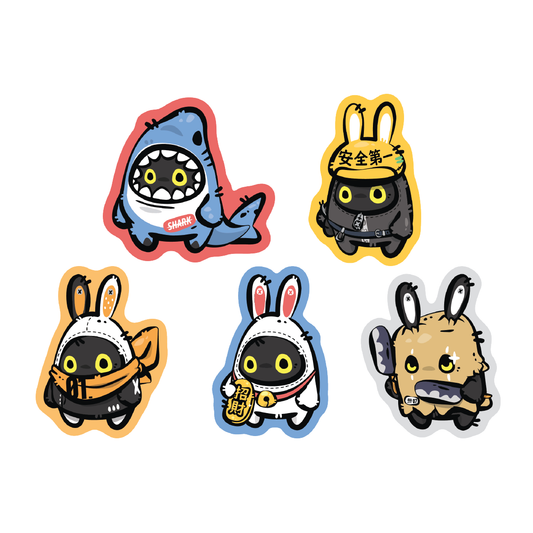 ZZZ Bangboo Sticker Pack of 5