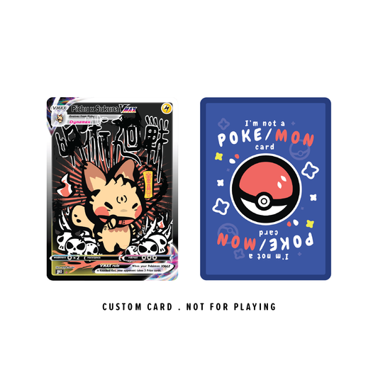 TCG Custom Card - Pichu x Sukuna