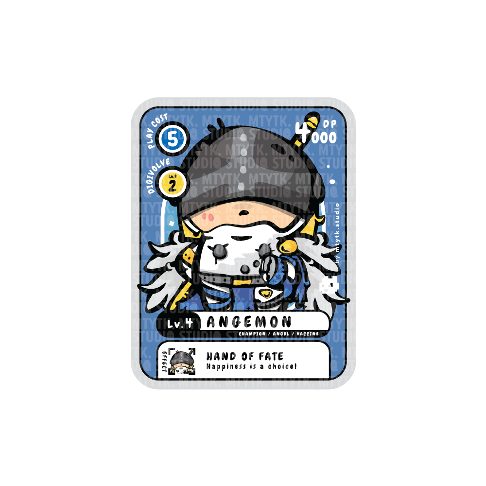 TCG Digimon Sticker