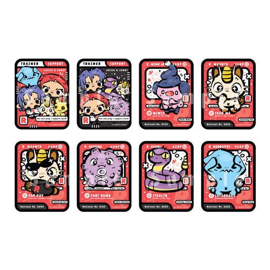 TCG Team Rocket Vol.1 Sticker