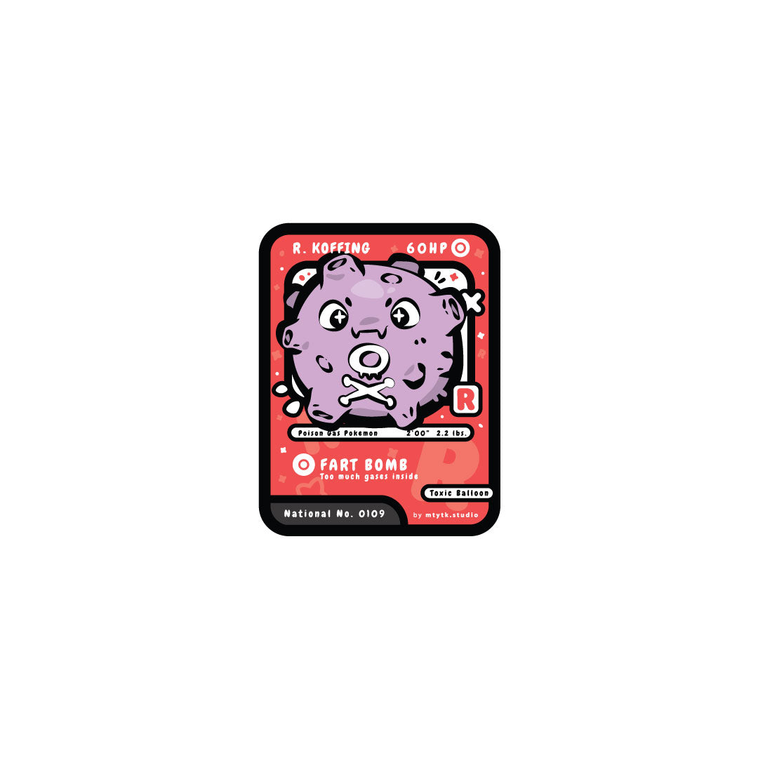 TCG Team Rocket Vol.1 Sticker