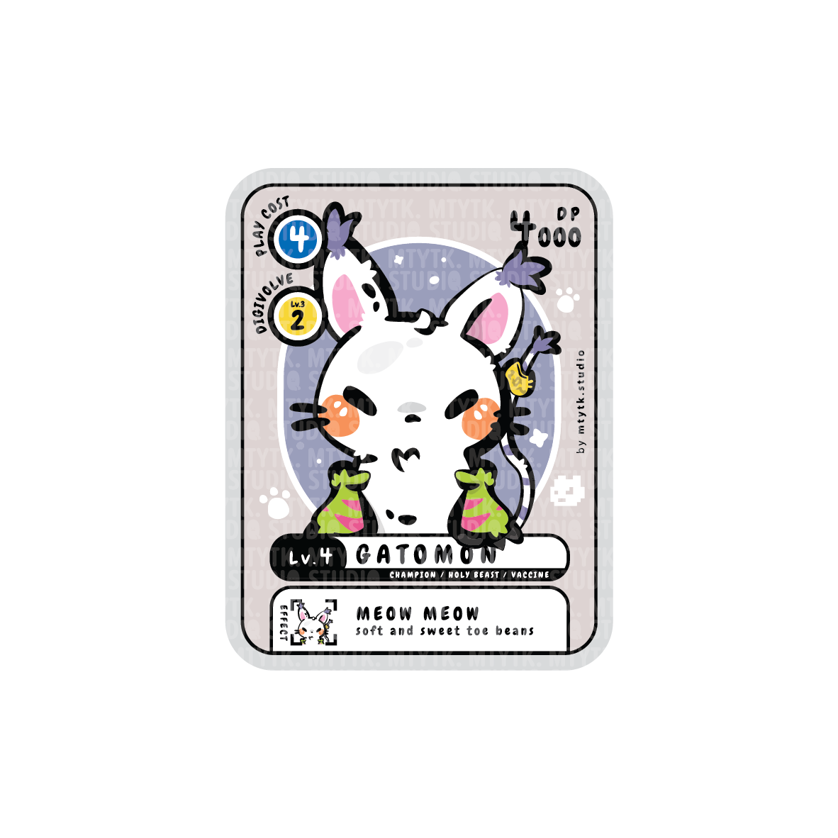 TCG Digimon Keychain