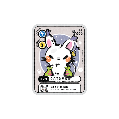 TCG Digimon Keychain