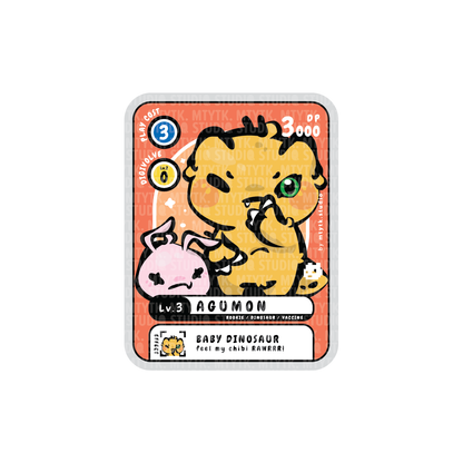 TCG Digimon Keychain