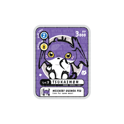TCG Digimon Keychain
